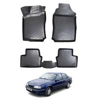 Opel Vectra A Floor Mats 1988-1995, TPE All Weather, Non Slip Car Interior Floor Liner