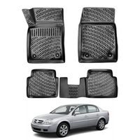 Opel Vectra C Floor Mats 2002-2008, TPE All Weather, Non Slip Car Interior Floor Liner