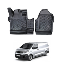 Opel Vivaro C Floor Mats 2019-2026, TPE All Weather, Non Slip Car Interior Floor Liner