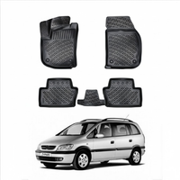 Opel Zafira Floor Mats 1999-2006, TPE All Weather, Non Slip Car Interior Floor Liner