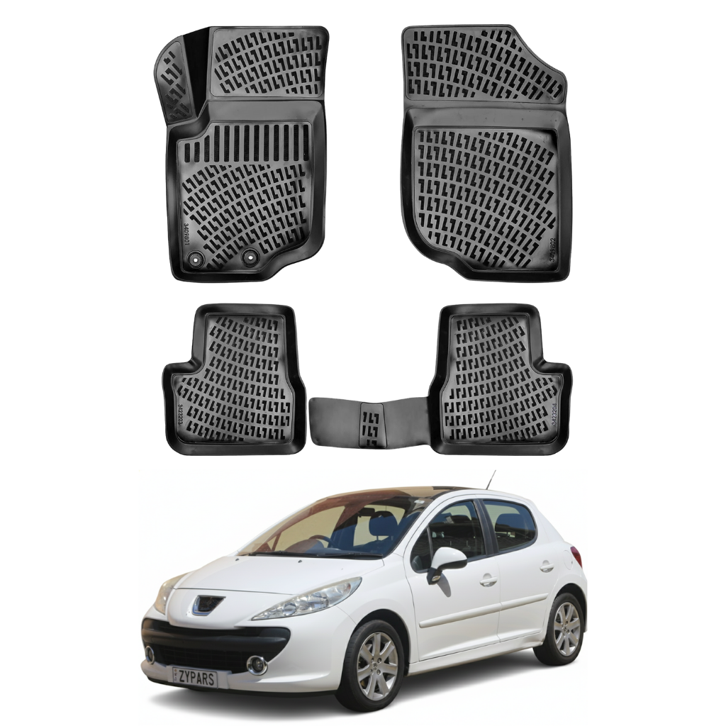 Peugeot 207 Floor Mats 2006-2014