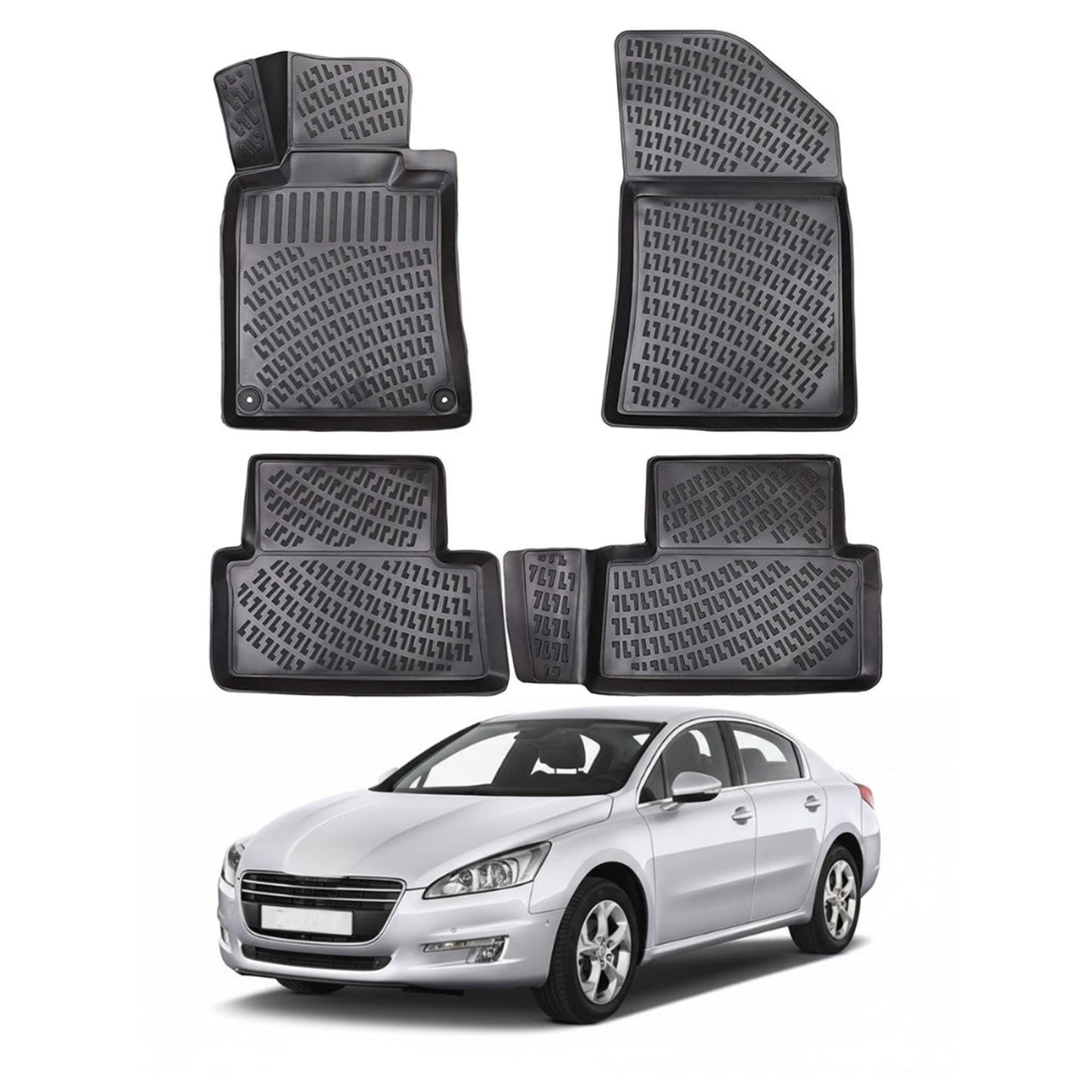 Peugeot 508 Floor Mats 2010-2018 - Auto Accessory