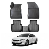 Peugeot 508 Floor Mats 2018-2026, TPE All Weather, Non Slip Car Interior Floor Liner