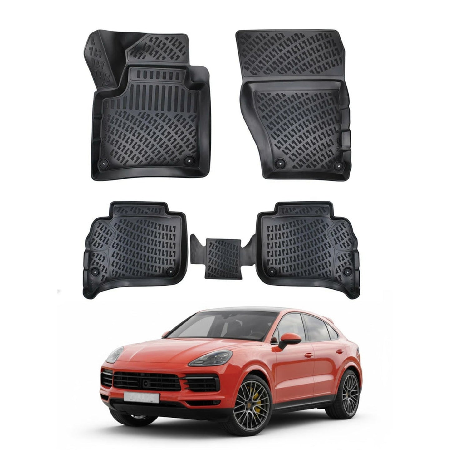 Porsche Cayenne Floor Mats 2018-2026 - Auto Accessory