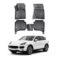 Porsche Cayenne Floor Mats 2011-2017 Four Zone Air Conditioning - Auto Accessory SKU: 0888