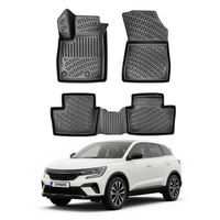 Renault Austral Mild Floor Mats 2022-2026, TPE All Weather, Non Slip Car Interior Floor Liner