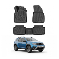 Renault Duster 4x2 Floor Mats 2024-2026, TPE All Weather, Non Slip Car Interior Floor Liner