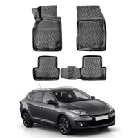 Renault Megane Floor Mats 2009-2016 - Auto Accessory SKU: 0928