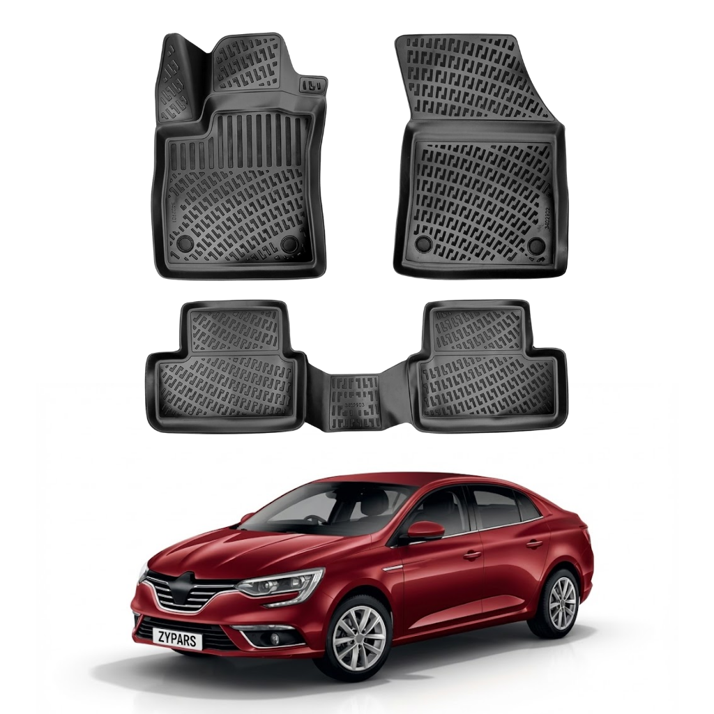 Renault Megane 4 Floor Mats 2016-2023