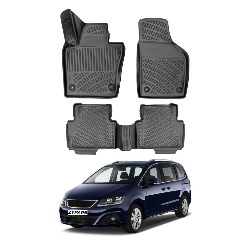 Seat Alhambra Floor Mats 2010-2026
