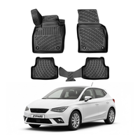 Seat Ibiza Floor Mats 2017-2022, TPE All Weather, Non Slip Car Interior Floor Liner