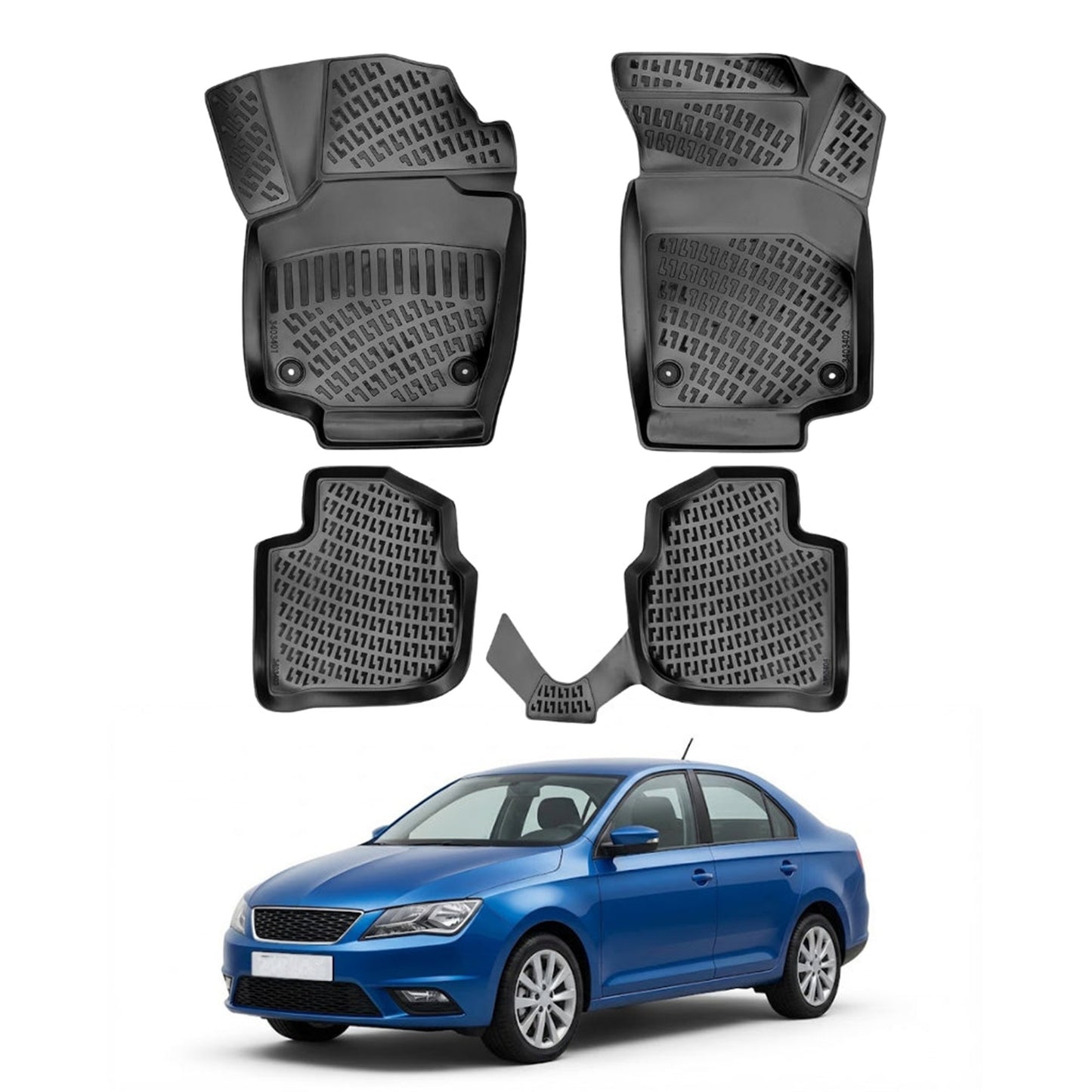 Seat Toledo Floor Mats 2012-2026 - Auto Accessory
