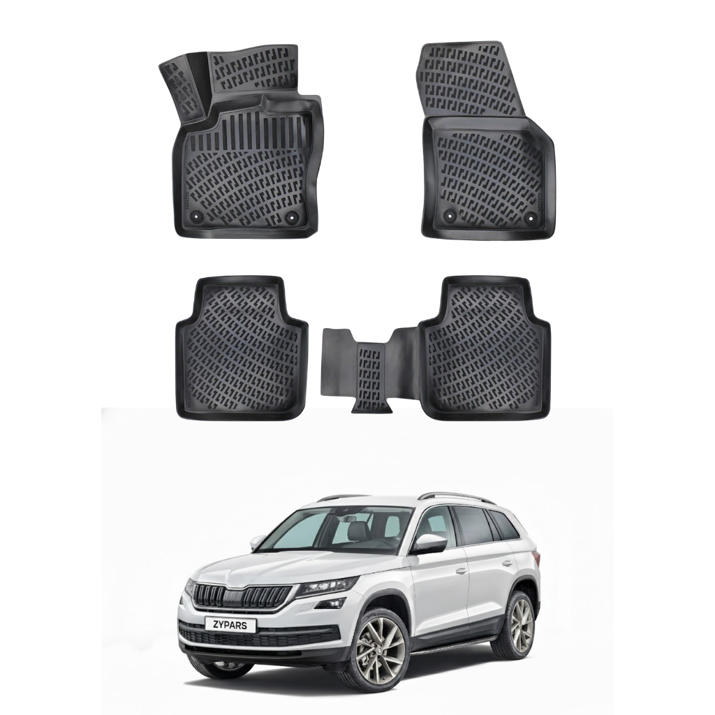 Skoda Kodiaq Floor Mats 2016-2023