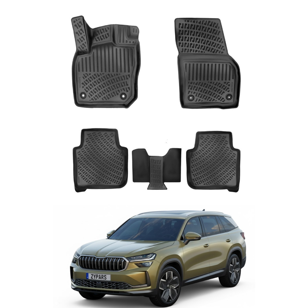 Skoda Kodiaq Floor Mats 2024-2026