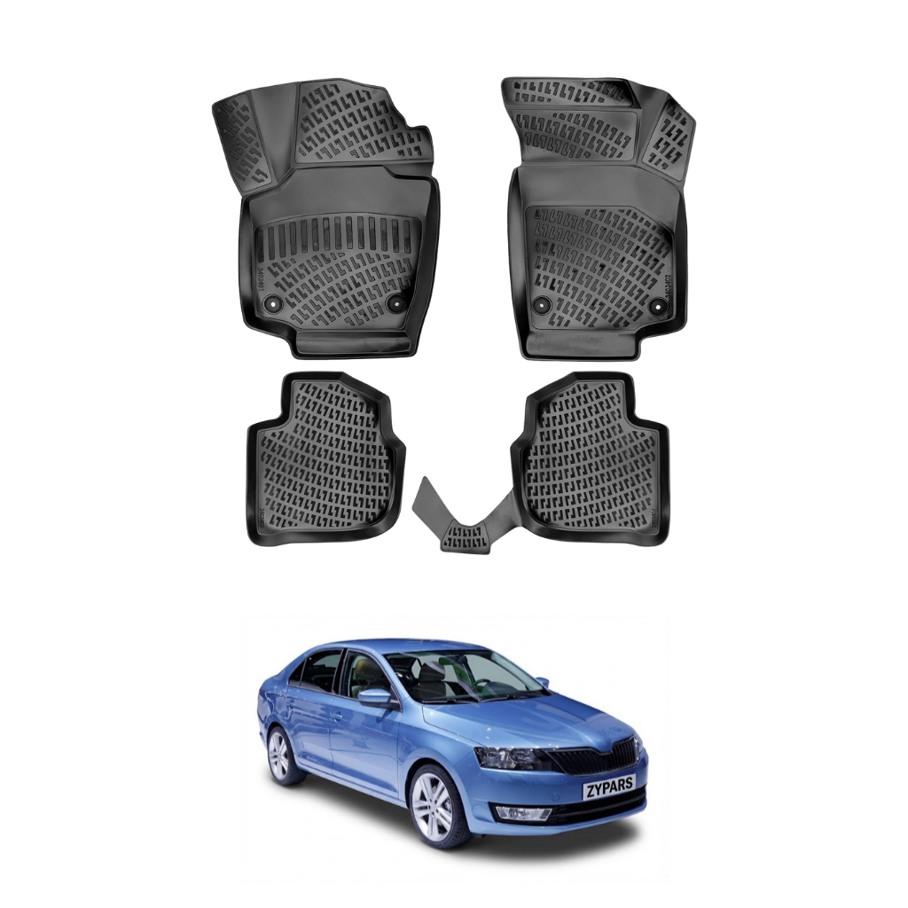 Skoda Rapid Floor Mats 2012-2026 | Ehiltek Shop