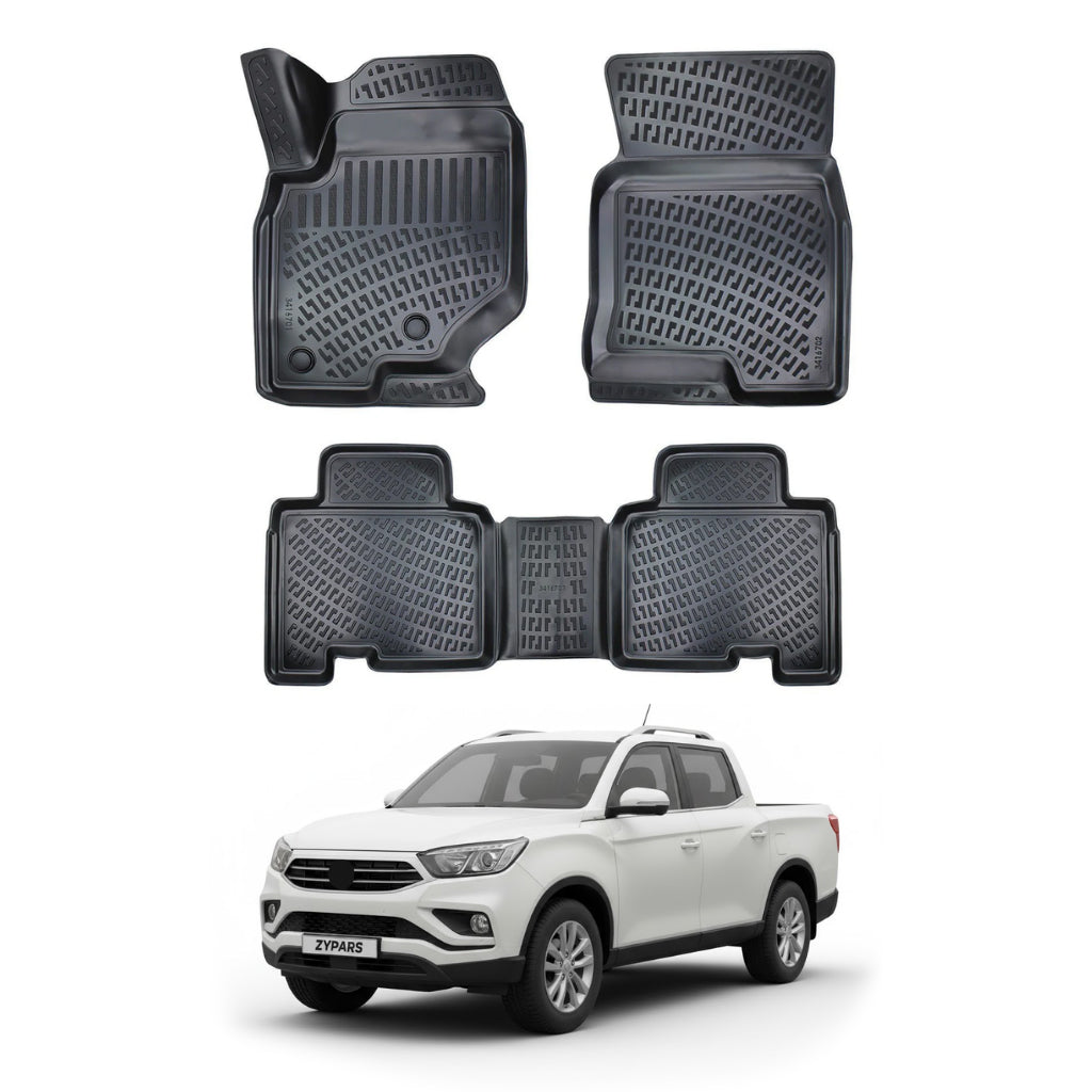 Ssangyong Musso Floor Mats 2018-2026