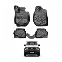 Suzuki Jimny Floor Mats 2018-2026, TPE All Weather, Non Slip Car Interior Floor Liner