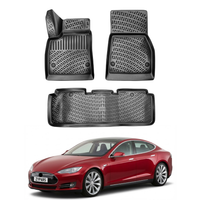 Tesla Model S Floor Mats 2014-2020, TPE All Weather, Non Slip Car Interior Floor Liner