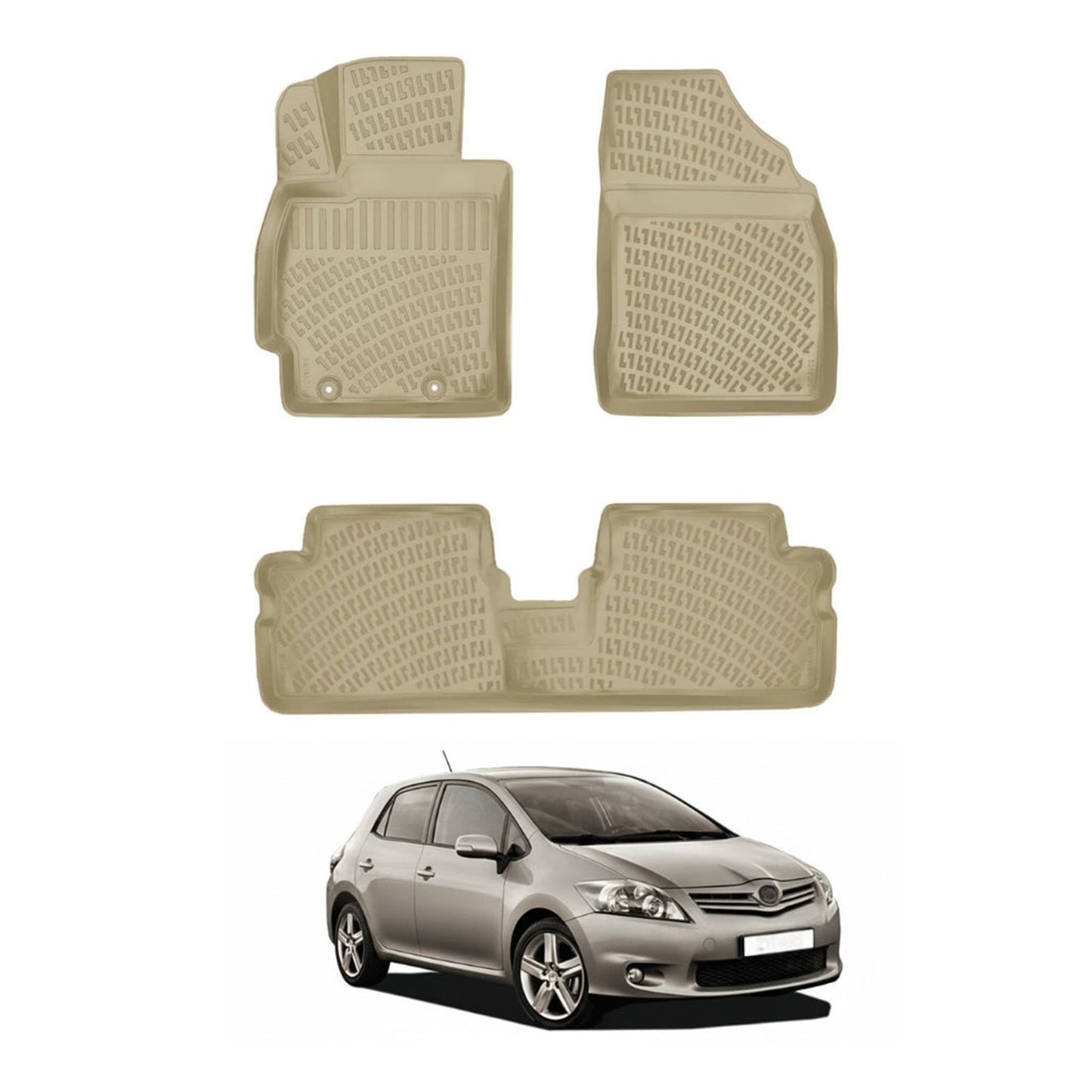 Toyota Auris Floor Mats 2006-2012 - Auto Accessory