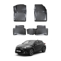 Toyota C-HR Floor Mats 2016-2022, TPE All Weather, Non Slip Car Interior Floor Liner