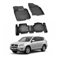 Toyota Rav4 Floor Mats 2006-2012, TPE All Weather, Non Slip Car Interior Floor Liner