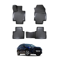 Toyota Rav4 Floor Mats 2018-2026, TPE All Weather, Non Slip Car Interior Floor Liner