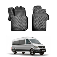 Volkswagen Crafter Floor Mats 2017-2026, TPE All Weather, Non Slip Car Interior Floor Liner