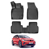 Volkswagen ID.4 Floor Mats 2020-2026, TPE All Weather, Non Slip Car Interior Floor Liner