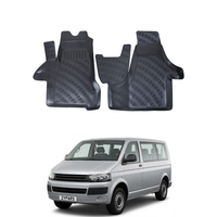 Volkswagen Transporter T5 Floor Mats 2003-2019, TPE All Weather, Non Slip Car Interior Floor Liner