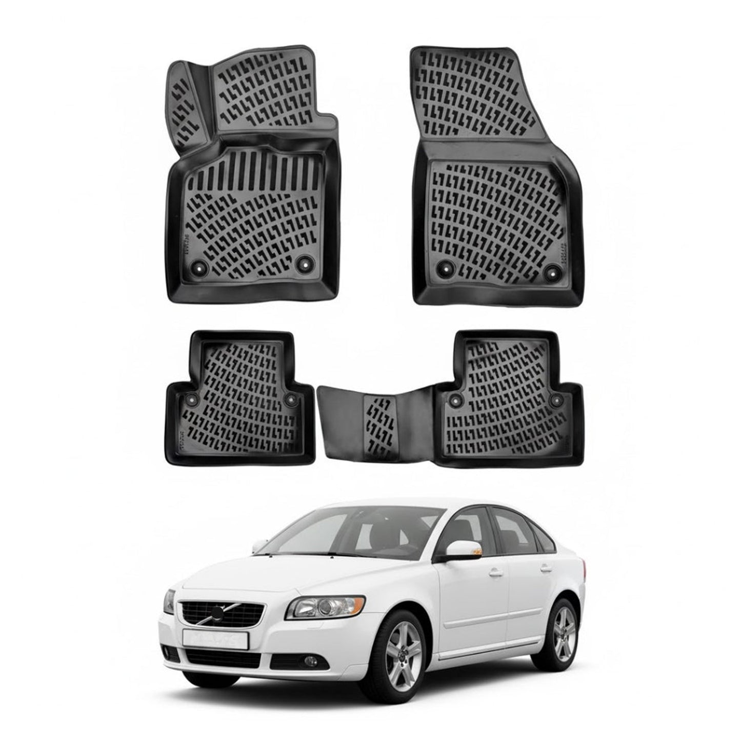 Volvo S40 Floor Mats 2004-2012 - Auto Accessory