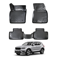 Volvo XC40 Floor Mats 2018-2026, TPE All Weather, Non Slip Car Interior Floor Liner