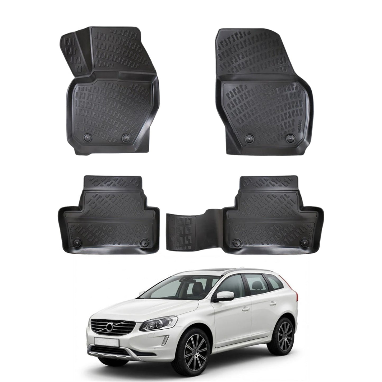 Volvo XC60 Floor Mats 2008-2017 - Auto Accessory