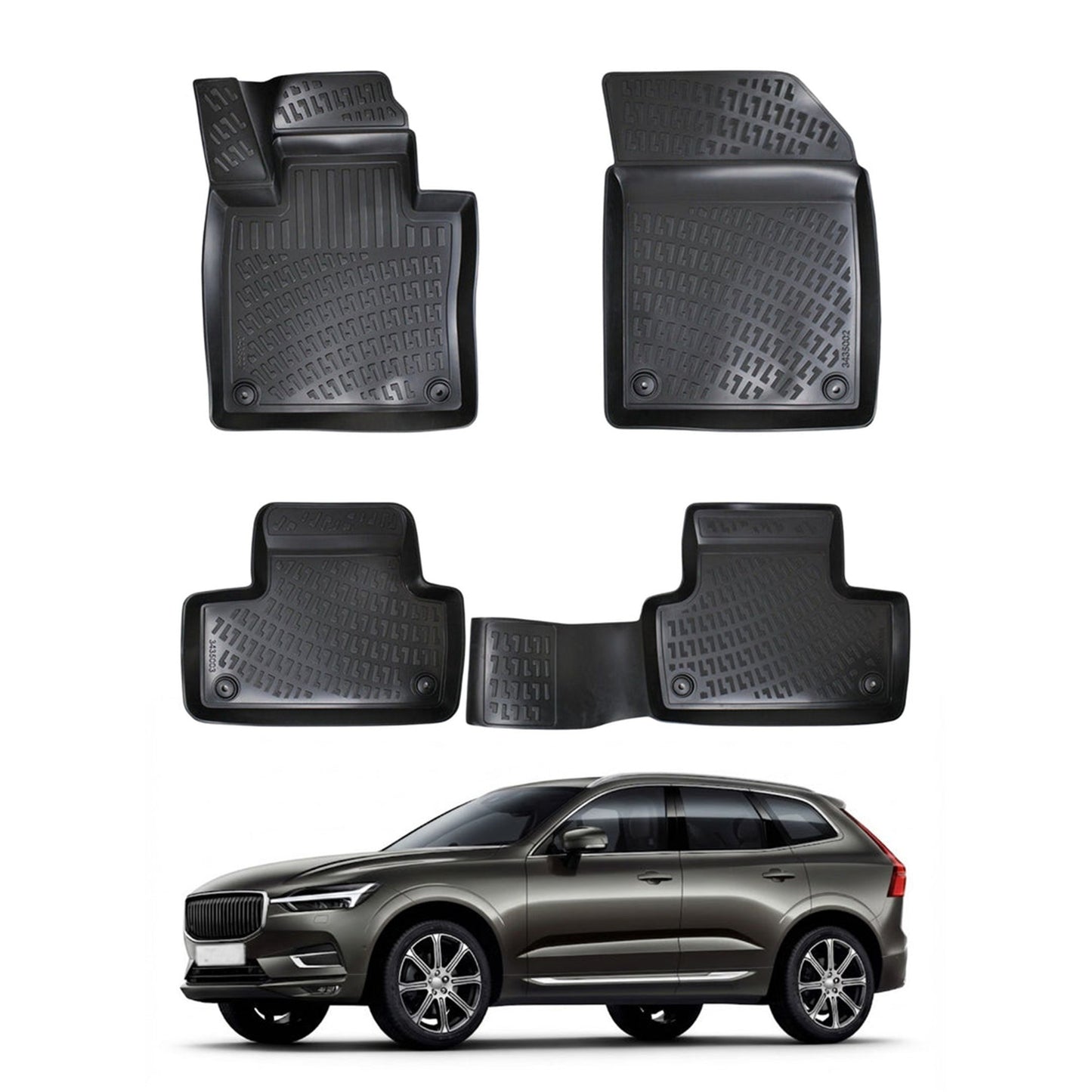 Volvo XC60 Floor Mats 2017-2026 - Auto Accessory