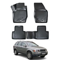 Volvo XC90 Floor Mats 2002-2014, TPE All Weather, Non Slip Car Interior Floor Liner