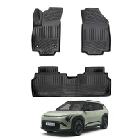 Kia EV3 Floor Mats 2024-2026, TPE All Weather, Non Slip Car Interior Floor Liner