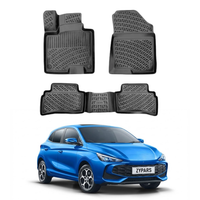 MG MG3 Floor Mats 2024-2026, TPE All Weather, Non Slip Car Interior Floor Liner