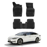 Volkswagen ID.7 Floor Mats 2023-2026, TPE All Weather, Non Slip Car Interior Floor Liner
