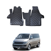 Volkswagen Transporter T6 Floor Mats 2015-2019, TPE All Weather, Non Slip Car Interior Floor Liner