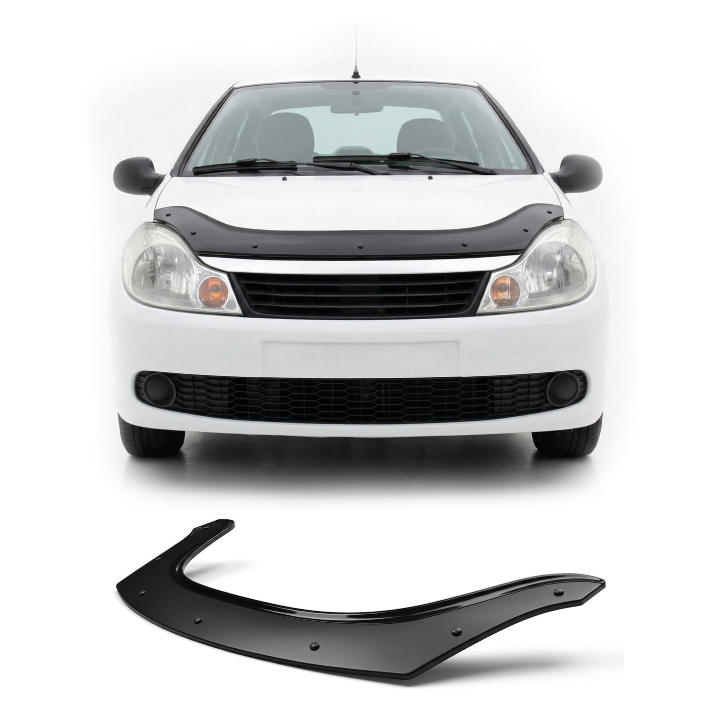 Renault Symbol Hood Deflector 2009-2013