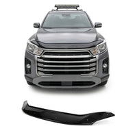 SsangYong Musso Hood Deflector 2021-2026, Hood Bug Shield, ABS Black