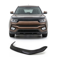 SsangYong Tivoli Hood Deflector 2015-2022, Hood Bug Shield, ABS Black