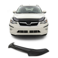 Subaru XV Hood Deflector 2012-2016, Hood Bug Shield, ABS Black