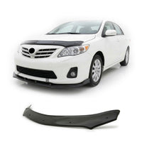 Toyota Corolla Hood Deflector 2007-2013, Hood Bug Shield, ABS Black