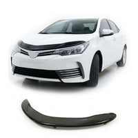 Toyota Corolla Hood Deflector 2013-2018, Hood Bug Shield, ABS Black