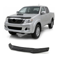 Toyota Hilux Hood Deflector 2012-2015, Hood Bug Shield, ABS Black