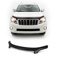 Toyota Land Cruiser Prado 150 Hood Deflector 2010-2013, Hood Bug Shield, ABS Black