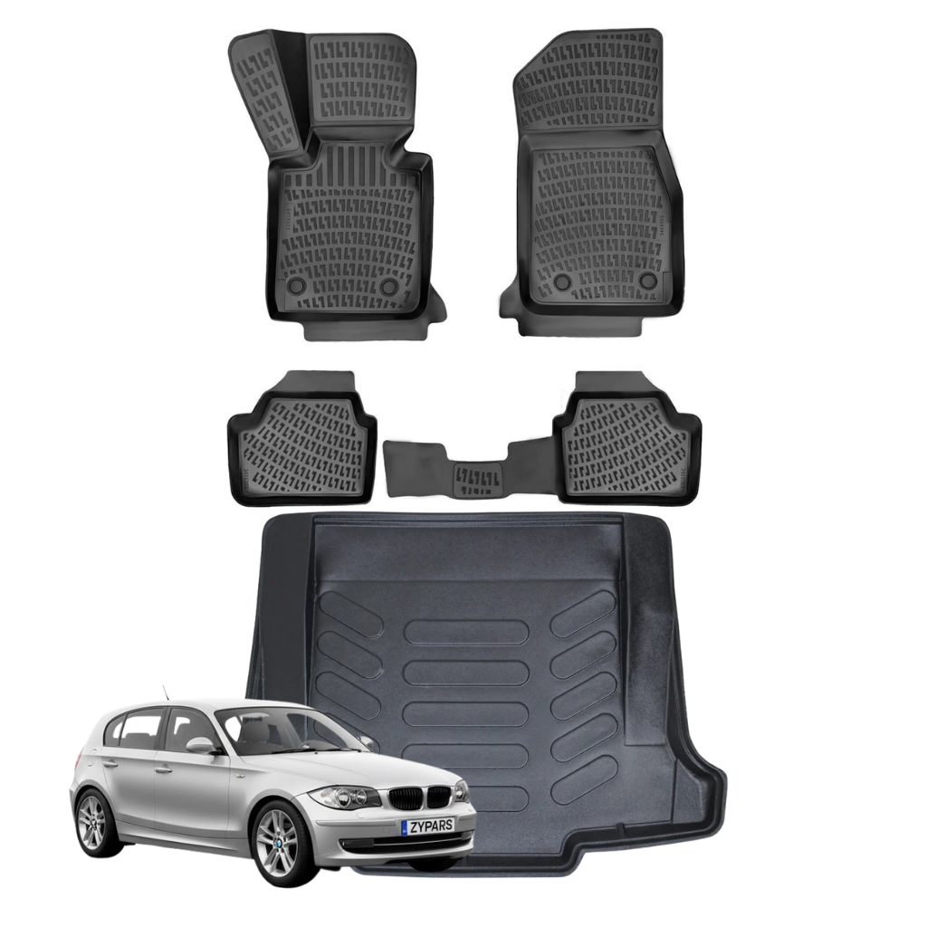 BMW 1 Series E87 Floor Mats and Cargo Liner 2004-2010