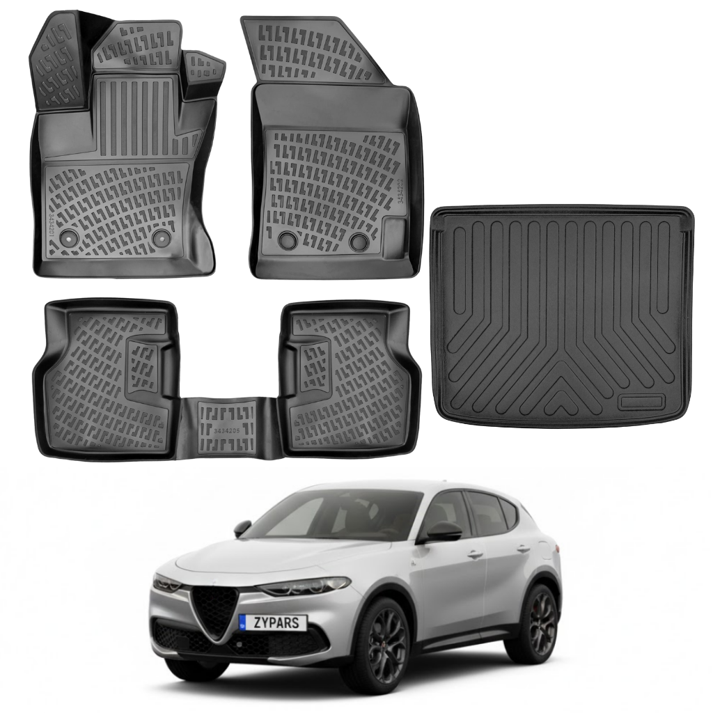 Alfa Romeo Tonale Floor Mats and Cargo Liner 2022-2026 | Ehiltek Shop
