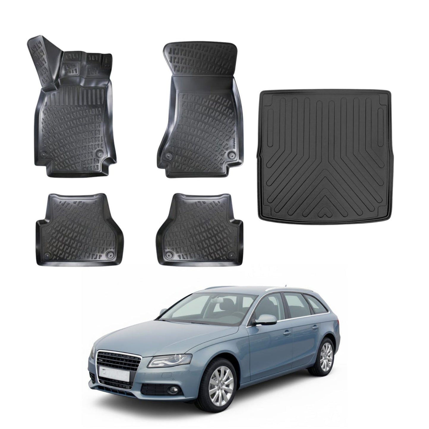 Audi A4 B8 Floor Mats and Cargo Liner 2008-2016 - Auto Accessory