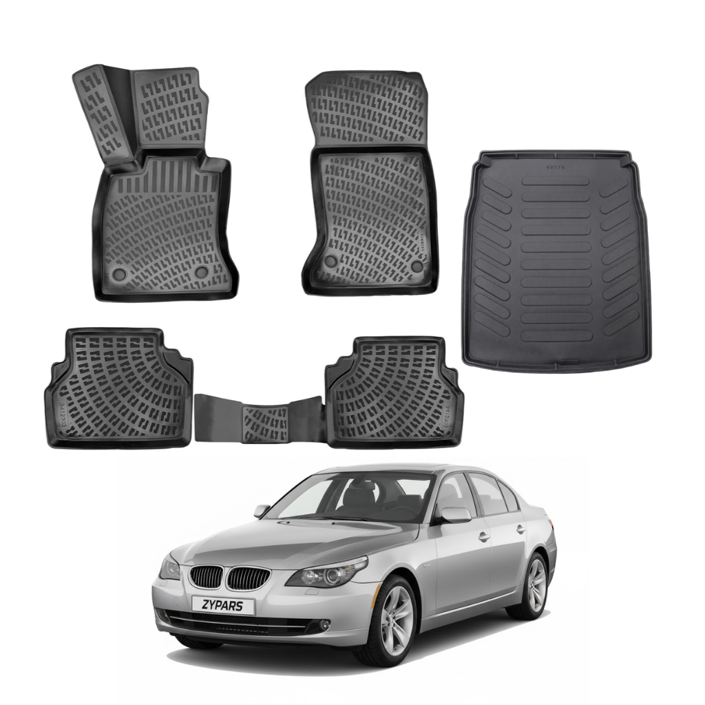 BMW 5 Series E60 Floor Mats and Cargo Liner 2003-2010